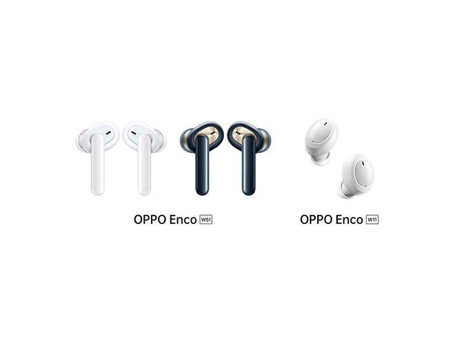 OPPO、完全ワイヤレスイヤホン「OPPO Enco W51/W11」 - 価格.com