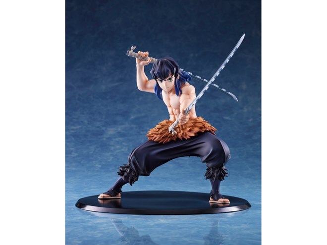 鬼滅の刃」より、2つの顔を持つ「嘴平伊之助」1/8スケールフィギュアで