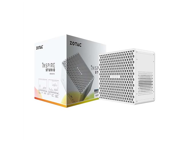 zbox です♡ ZOTAC、ZBOX初となるホワイトを採用したクリエイター向けPCを台数限定