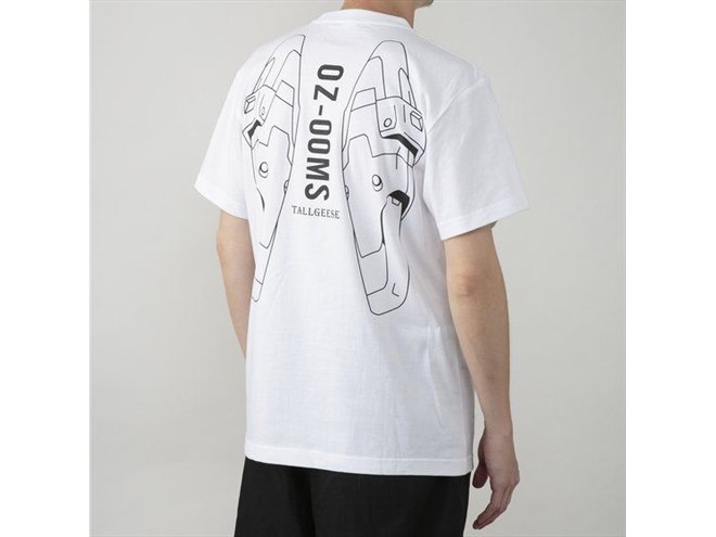 新機動戦記ガンダムW」バックモチーフTシャツが予約開始、ウイング