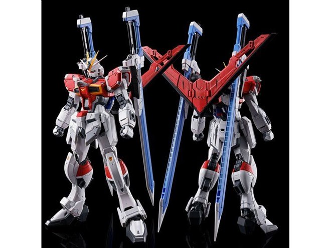 完成品】RG ソードインパルスガンダム＋フォースシルエット