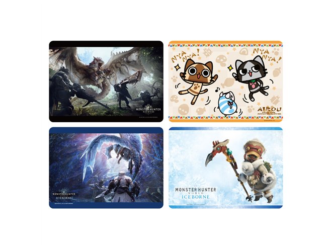 カプコン、「モンスターハンター」デザインのラバーマット4種 - 価格.com