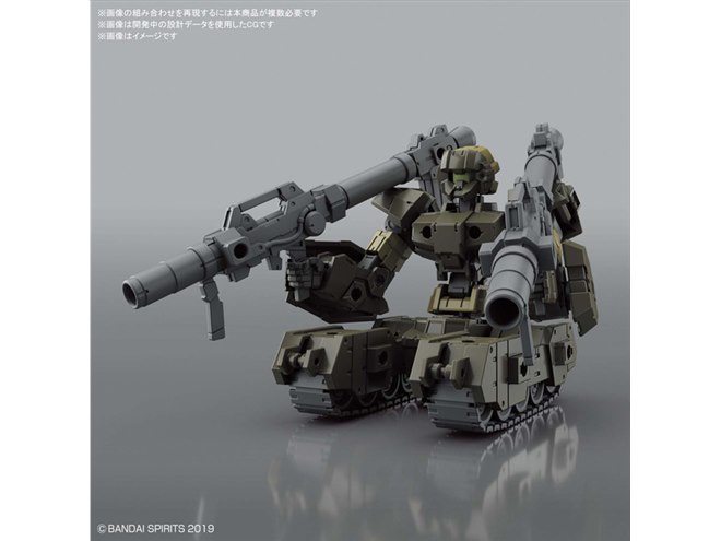 30MMシリーズ「eEXM-17 アルト（陸戦仕様）」にオリーブドラブが登場