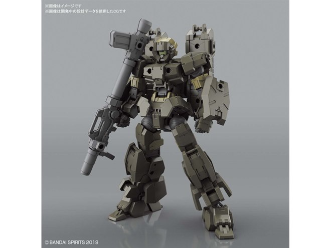30MMシリーズ「eEXM-17 アルト（陸戦仕様）」にオリーブドラブが登場