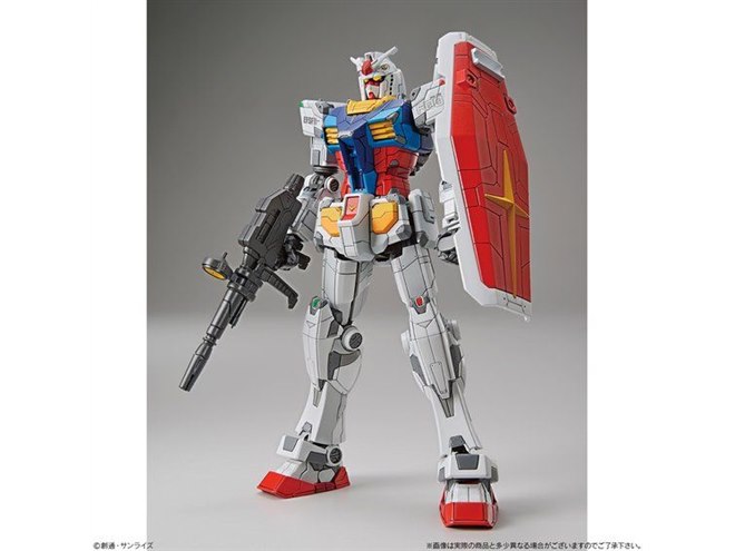 動く実物大ガンダムのガンプラ「1/144 RX-78F00 ガンダム