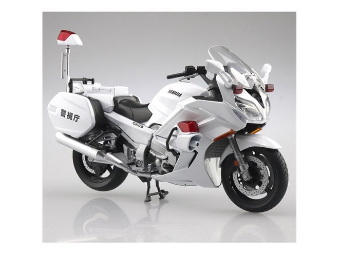 AOSHIMA、警視庁ロゴ入りサイドボックスを装備した「FJR1300P 白バイ」完成モデル - 価格.com