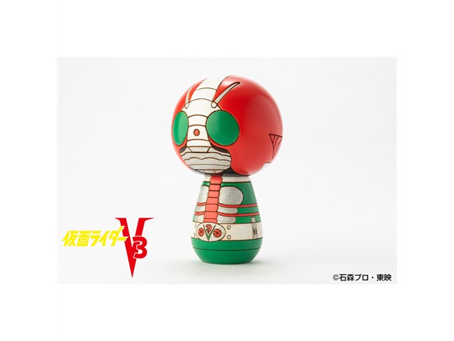 仮面ライダーこけし」第2弾、旧1号など昭和ライダー4種が登場 - 価格.com