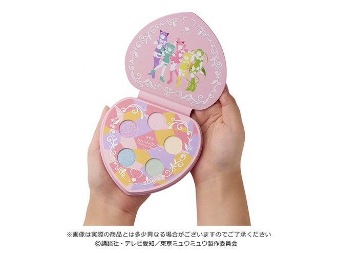 バンダイ、「東京ミュウミュウ」ストロベルベルを再現したアイシャドウ