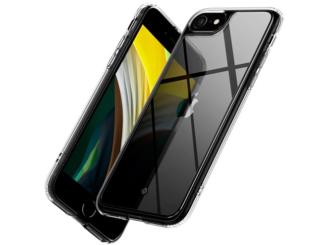 Spigen、iPhone SE（第2世代）/7/8対応の半透明ケース「フロスト