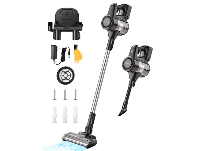 15,999円、20000Pa吸引力のElechomesサイクロン式スティック掃除機