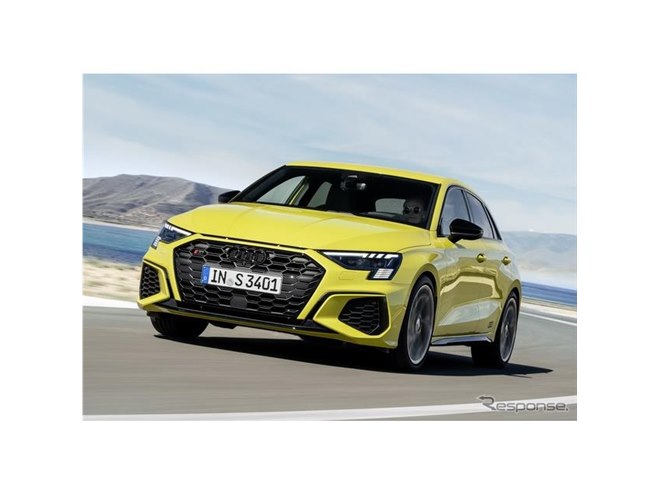 アウディ S3スポーツバック 新型、2.0ターボは310馬力…欧州発表