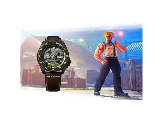 FIGHTERS×FAV SEIKO コラボウォッチ　ファイターズ　　時計 スト6』春麗、キャミィ、ジュリのSEIKOコラボ腕時計が数量限定で