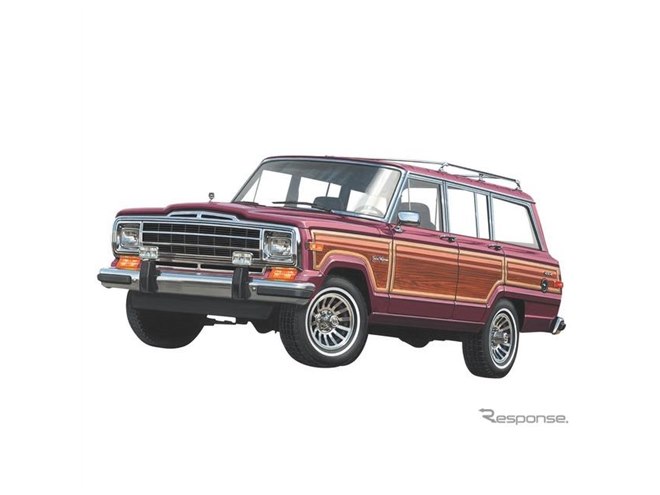 ジープ グランドワゴニア 1/43 プレミアムX 1989 ボルドー 未開封