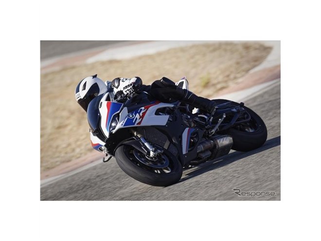 BMW のスーパースポーツバイク『S1000RR』にMパフォーマンスパーツ