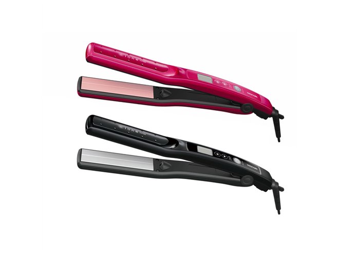 テスコム、3D「ぴたっと」プレートを搭載したヘアアイロン