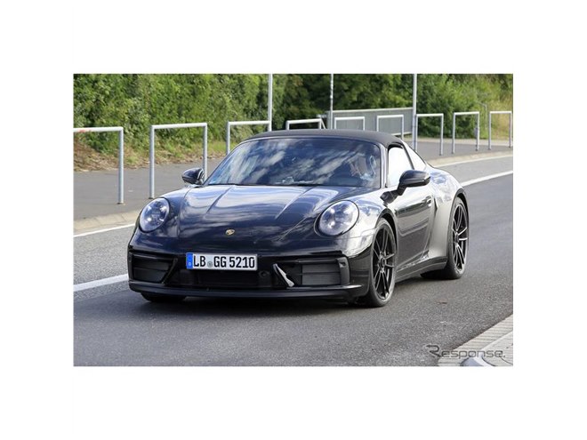 ポルシェ 911タルガ4 GTS 新型、発表間近のプロトタイプを激写 - 価格.com