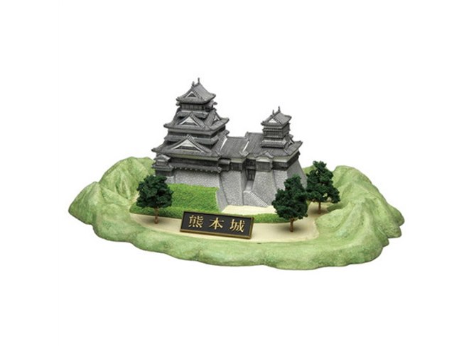 熊本城」を1/700スケールで再現、20cm四方のミニ模型に - 価格.com