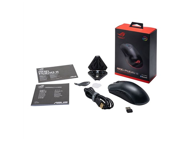 【ASUS】ROG PUGIO 光学式ゲーミングマウス 本体 ASUS、スイッチを換装可能なゲーミングマウス「ROG Pugio II」 - 価格.com