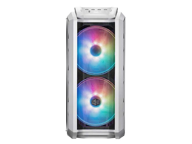 クーラーマスター、200mm ARGBファンをデュアルで搭載したミドルタワー