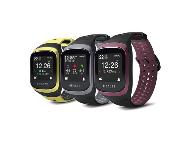 HEALBE、摂取カロリー＆水分バランスを自動計測するスマートバンド