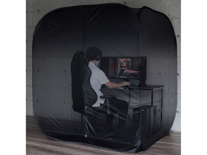 大きめに設計」幅160cm×高さ180cmのゲーミングテント発売、13,480円