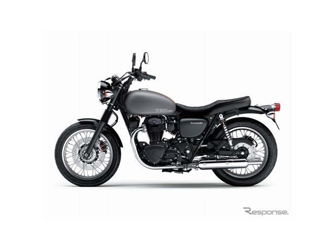 Kawasaki純正 W800 ブラックシート ストライプデザイン KAWASAKI W800 純正シート