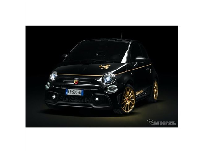 アバルト 595 に「黄金のサソリ」…A112アバルト・タルガ・オーロを