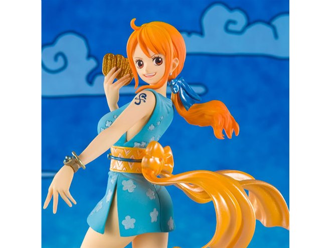 ONE PIECE」91巻のおナミがフィギュアに、ホネ吉のボーナスパーツ付き - 価格.com