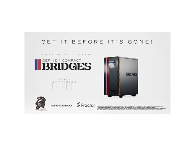 ツクモ、「DEATH STRANDING」とコラボしたPCケースを2020年秋発売
