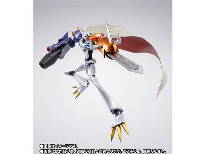 バンダイ、パール塗装の「S.H.Figuarts オメガモン」プレミアムカラー