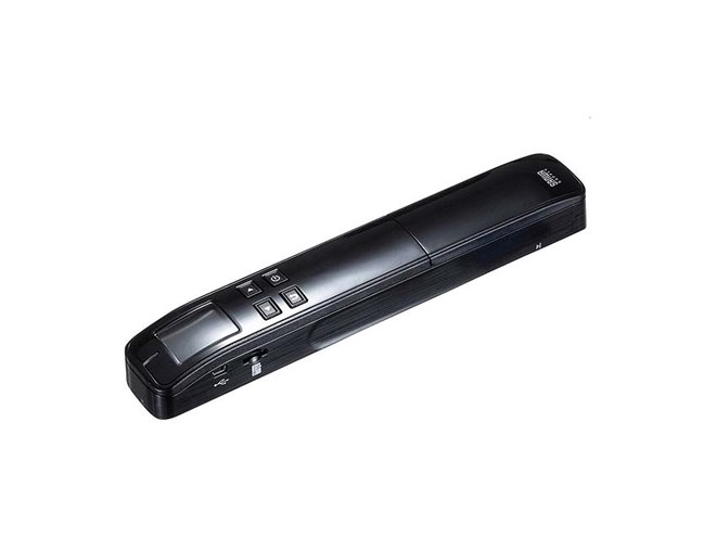 サンワ、ダブルローラー搭載のポータブルハンディスキャナー「PSC