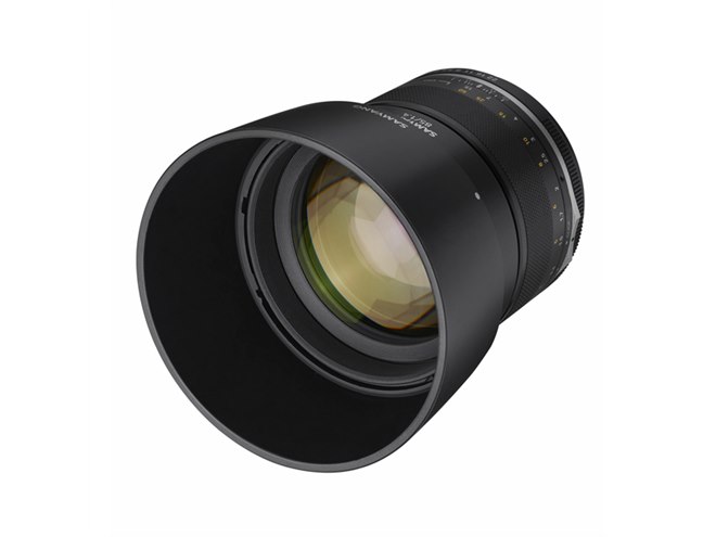サムヤン　SAMYANG 単焦点中望遠レンズ MF 85mm F1.4 サムヤン、超広角単焦点「14mm F2.8」と大口径中望遠「85mm F1.4」を