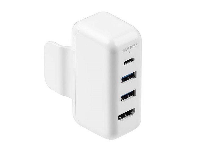 サンワ、MacBook Proの純正アダプター専用のUSB Type-Cハブ - 価格.com