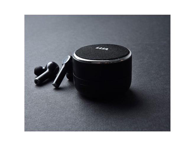 LUA ワイヤレスイヤホン ✻スピーカー付き充電器 こんな2in1は初めて？イヤホンの充電ケースがスピーカーにもなる