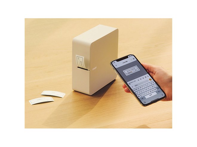 キングジム、スマホアプリで簡単にラベル作成できる「テプラ」PRO