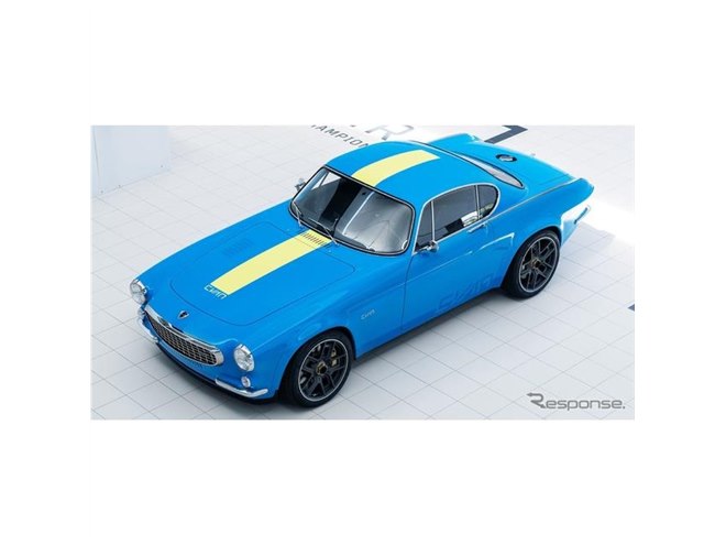 ボルボの名車『P1800』、最新技術で再現…420馬力ターボ搭載でドリフト