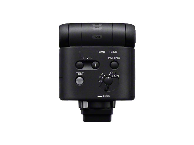 ソニー、カメラ本体の顔検出と連動する電波式ワイヤレス通信フラッシュ