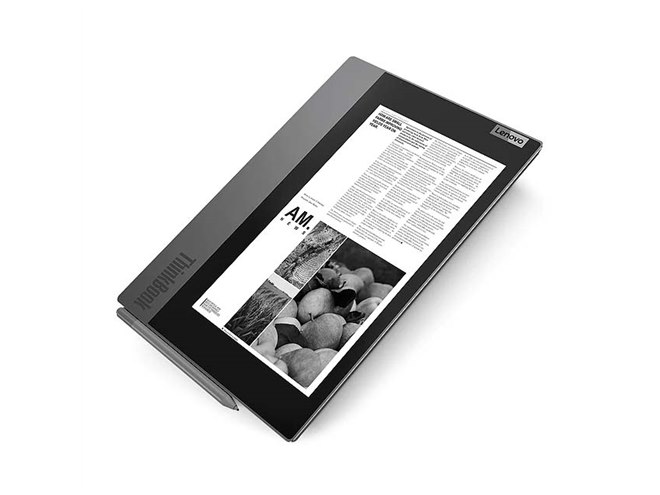 レノボ、天板に10.8型E Inkディスプレイを搭載した「ThinkBook Plus