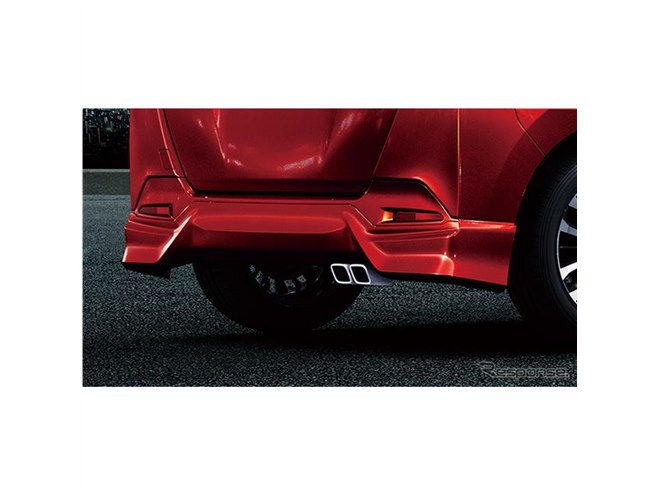 ハリアー80 モデリスタ リアスカート 改良後モデル ハリアー エアロ