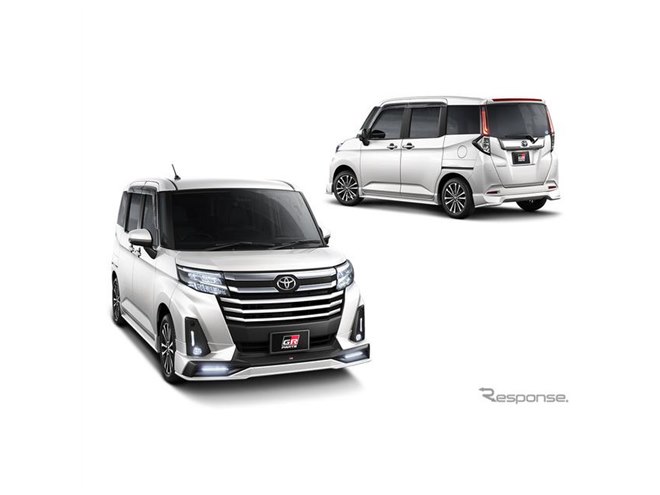 トヨタルーミーGRエアロパーツ3点セット　シルバー トヨタ ルーミー | カスタマイズカー | GR PARTS | トヨタ自動車WEBサイト