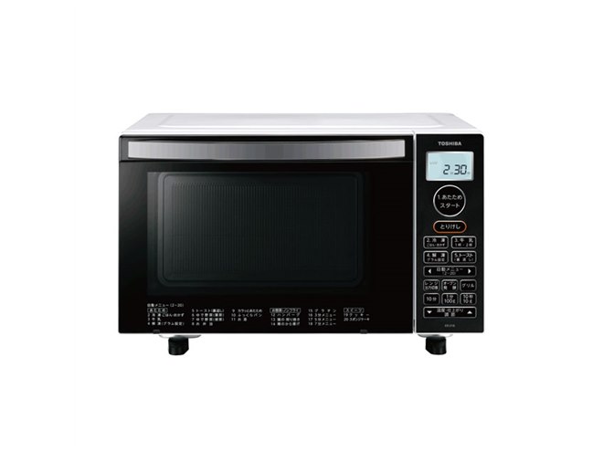 東芝オーブンレンジ　庫内フラットテーブルER-V18(W) 2022年製 東芝オーブンレンジ 庫内フラットテーブルER-V18(W) 2022年製 東芝