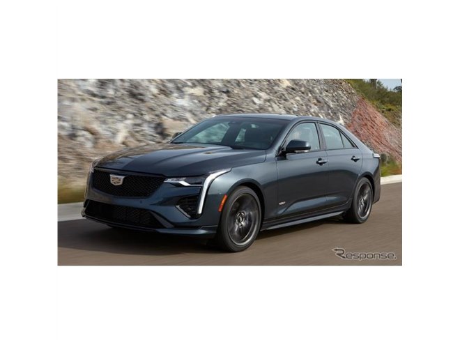 キャデラック CT4「V」に2021年型、325馬力ターボ搭載…今秋米国発売