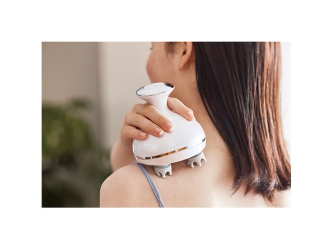 回転モード/振動モードを搭載した「充電式ヘッドウォッシュスパ