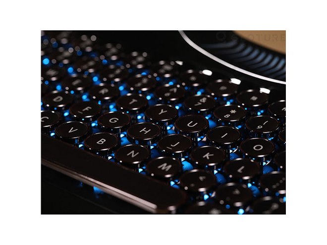 ビンテージタイプライター風キーボード「Rymek」に新モデル「Full
