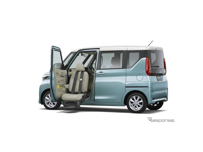 三菱 eKクロススペース/eKスぺース、福祉車「助手席ムービングシート 