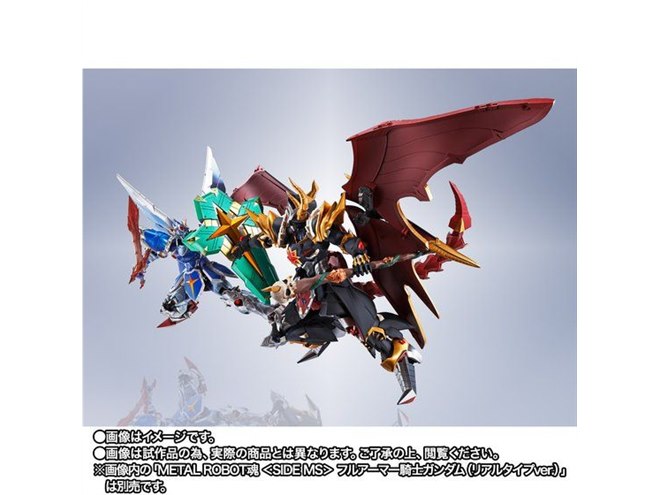 SDガンダム外伝」恐るべき魔王・サタンガンダムがMETAL ROBOT魂 SDガンダム外伝」恐るべき魔王・サタンガンダムがMETAL ROBOT魂