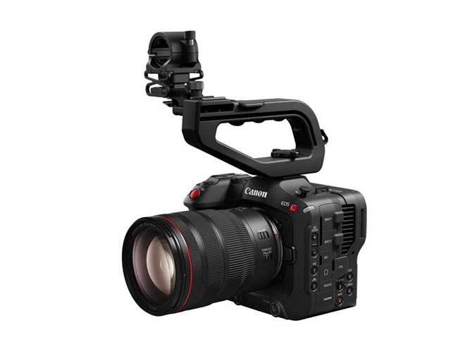 キヤノン、RFマウント採用のデジタルシネマカメラ「EOS C70