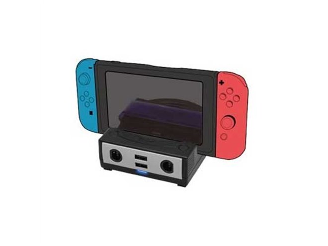 Brook Design、2つのGCコン接続口を装備した小型Nintendo Switchドック