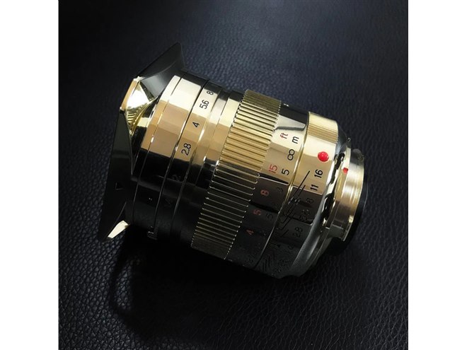 限定品 銘匠光学 35mm F1.4 ASPH GoldEdition ライカM 焦点工房 / マウントアダプター専門店