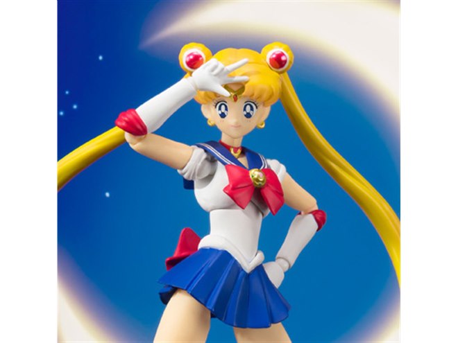 バンダイ、セーラー5戦士を立体化した「Animation Color Edition」発売
